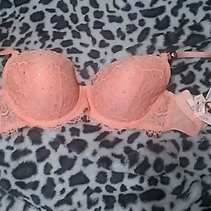 Brand New Victorias Secret lace and diamond studded bra!